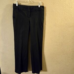 Isaac Mizrahi for Target Womens Navy Blue Straight Leg Dress Pants Size 10